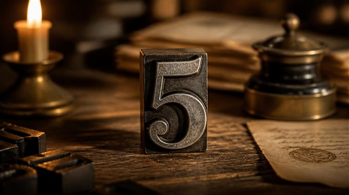 5 : le chiffre qui n'aime pas rester en place