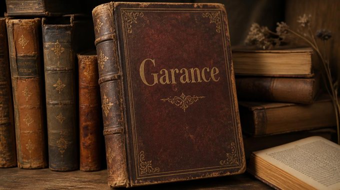 Garance, prénom qui veut dire la plante tinctoriale au rouge profond